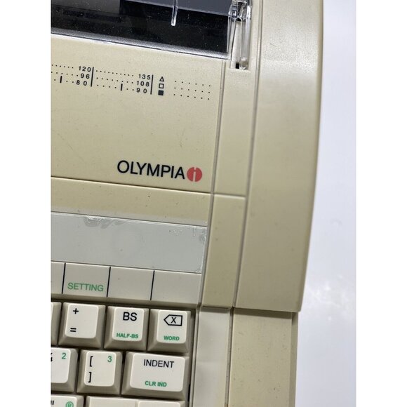 Olympia Splendid NA1HH memory correct typewriter in original box with manual - Picture 7 of 16